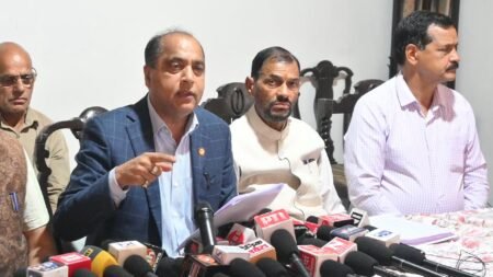 Himachal News: National Herald given crores in ads despite zero circulation in Himachal, alleges Jairam Thakur Himachal News - Jairam Thakur on National Herald Advertisement Case
