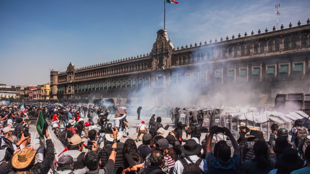 Mexico City Sees Mass Protests as Citizens Demand Action Against Crime and Corruption mexico city anti-crime protests
