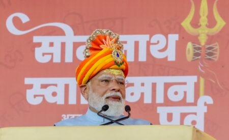 Forces Opposing Somnath Rebuilding Still Active”: PM Modi Issues Stern Warning Against Anti-Heritage Elements pm-modi-somnath-temple-rebuilding-forces-opposition-warning