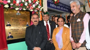 Himachal Pradesh Chief Minister Sukhvinder Singh Sukhu inaugurating robotic surgery system at IGMC Shimla