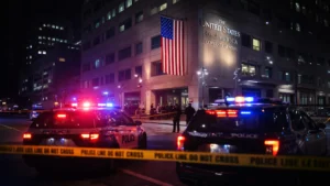 Shots Fired Near U.S. Consulate in Toronto, No Injuries Reported Toronto police vehicles outside the U.S. Consulate after reports of gunshots